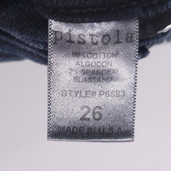 PISTOLA USA🇺🇸MADE Flare Raw Hem Mid Rise Jeans‎ Size 26 - Picture 12 of 13